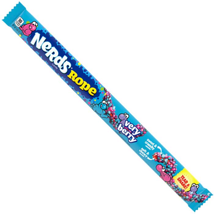 Wonka Very Berry Nerds Rope