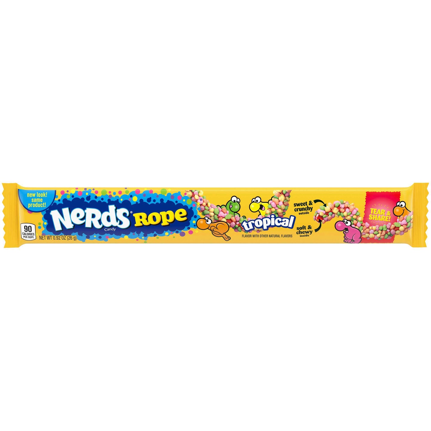 Wonka Tropical Nerds Rope